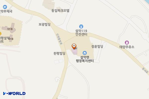설악면사무소 (2층) 위치 지도 — 경기도 가평군 설악면 한서로 6