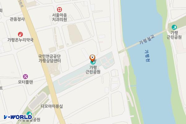 가평레일바이크 화장실 위치 지도 — 경기도 가평군 가평읍 장터길 14