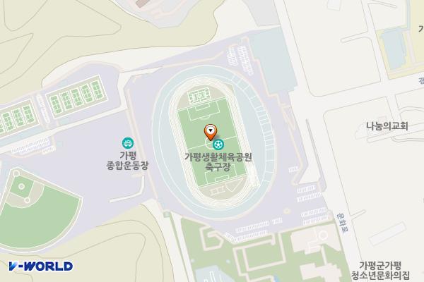 문화예술회관 위치 지도 — 경기도 가평군 가평읍 문화로 131