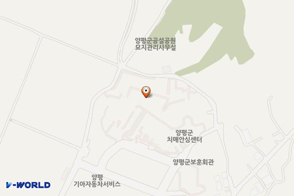 양평장례식장 위치 지도 — 경기도 양평군 양평읍 중앙로111번길 52