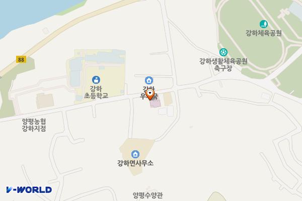 강하보건지소 위치 지도 — 경기도 양평군 강하면 운심길 44