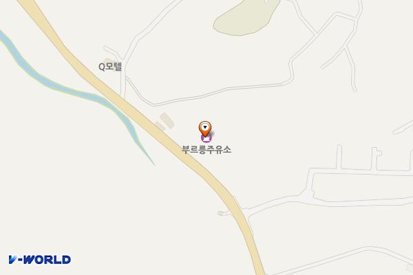 부르릉주유소 위치 지도 — 경기도 양평군 개군면 개군로 135 (불곡리)