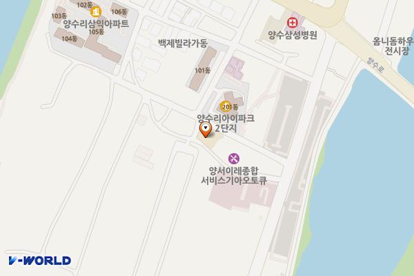 양서119지역대 위치 지도 — 경기도 양평군 양서면 두물머리길8번길 49(1층)