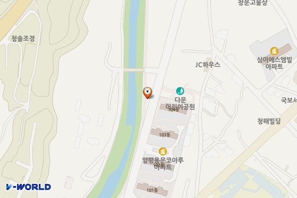 용문 힐링로드 화장실 위치 지도 — 경기도 양평군 용문면 다문리 670-3