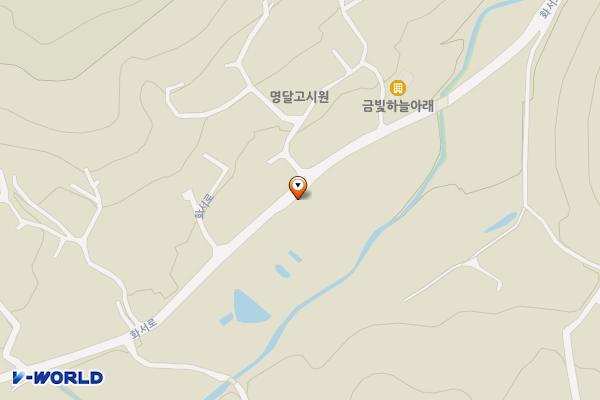 명달리 정자 옆 화장실 위치 지도 — 경기도 양평군 서종면 명달리 328