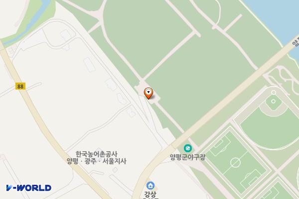 양평파크골프장화장실 위치 지도 — 경기도 양평군 강상면 교평리 454-1