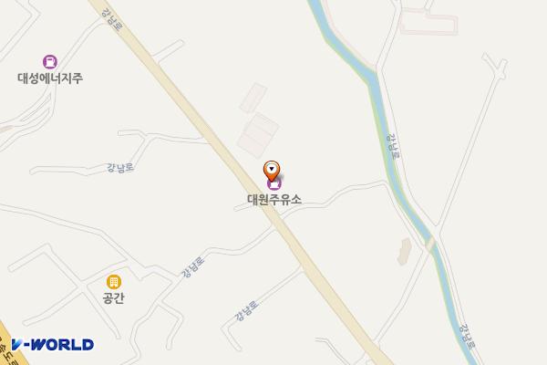 강상주유소 위치 지도 — 경기도 양평군 강상면 강남로 709