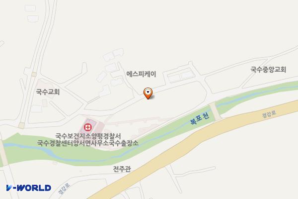 국수보건지소 위치 지도 — 경기도 양평군 양서면 복개길5번길 13(3층)