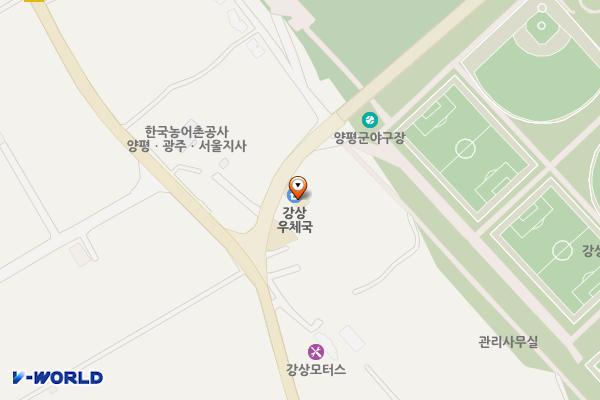 강상우체국 위치 지도 — 경기도 양평군 강상면 양평대교길 87