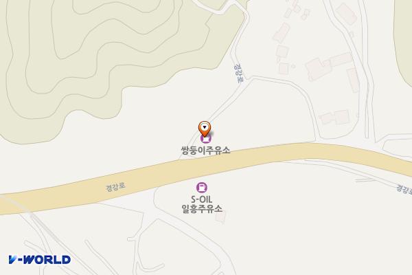 쌍둥이주유소 위치 지도 — 경기도 양평군 양서면 경강로 1197