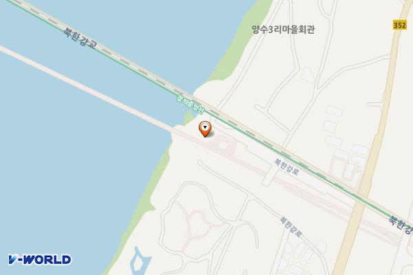 북한강철교쉼터화장실 위치 지도 — 경기도 양평군 양서면 남한강자전거길 1043