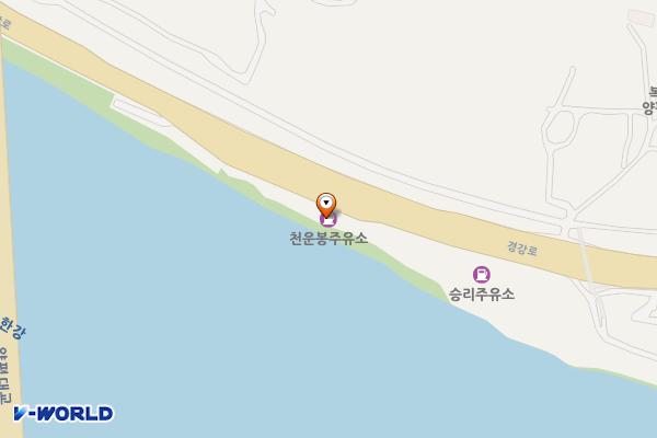 새한강에너지주유소 위치 지도 — 경기도 양평군 옥천면 경강로 1564