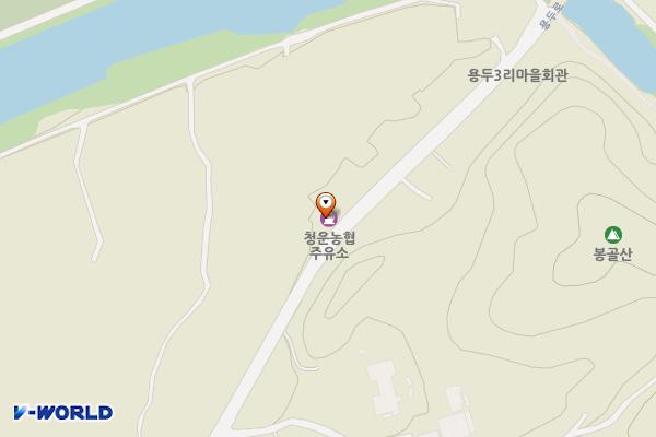 신청운주유소 위치 지도 — 경기도 양평군 청운면 용두로 81 (용두리, 신청운주유소)