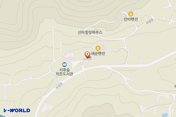 서후보건진료소 위치 지도 — 경기도 양평군 서종면 퉁점길 69-1