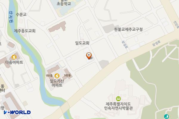 삼성로7길 7 위치 지도 — 제주특별자치도 제주시 삼성로7길 7