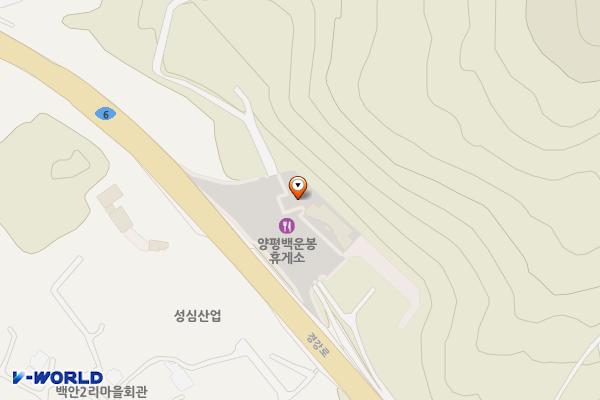 백운봉주유소 위치 지도 — 경기도 양평군 양평읍 경강로 2209