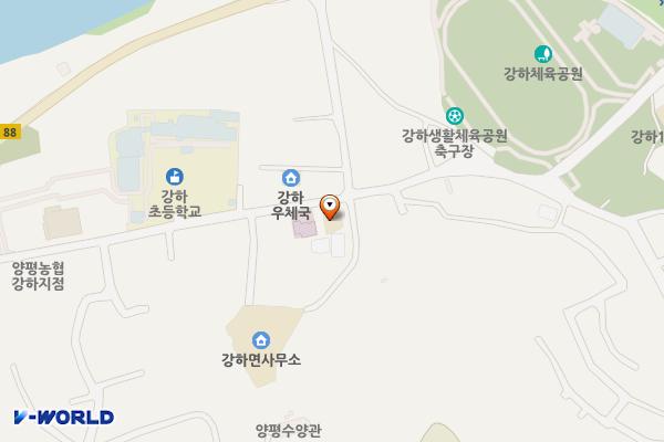 강하파출소 위치 지도 — 경기도 양평군 강하면 운심길 46