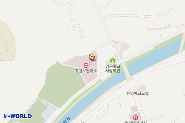 옥천보건지소 위치 지도 — 경기도 양평군 옥천면 옥천체육공원길 34