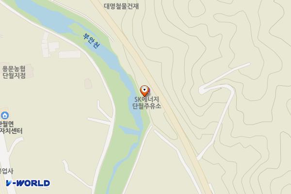 단월주유소 위치 지도 — 경기도 양평군 단월면 단월로 59