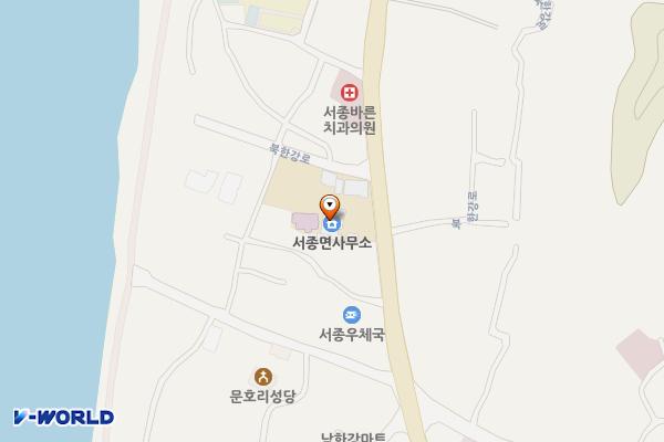 서종면사무소 위치 지도 — 경기도 양평군 서종면 북한강로 777