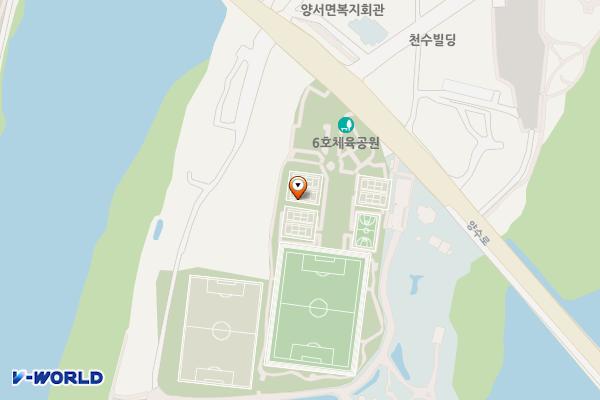양서문화체육공원 위치 지도 — 경기도 양평군 양서면 용담리 624-1