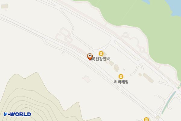 구) 백양리역 위치 지도 — 강원특별자치도 춘천시 남산면 강촌리 591-14