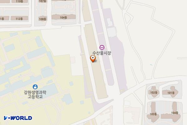 춘천농수산물도매시장 위치 지도 — 강원특별자치도 춘천시 마장길 39