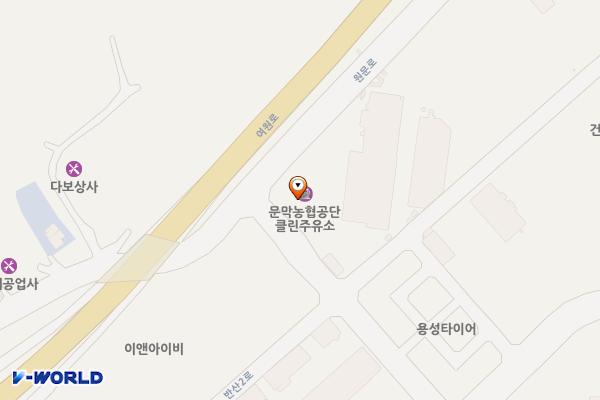 문막농협공단클린주유소 위치 지도 — 강원특별자치도 원주시 문막읍 원문로 2075