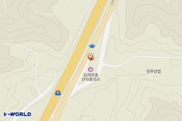 떠오름충전소 위치 지도 — 강원특별자치도 원주시 소초면 치악로 2918