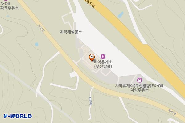 치악(부산방향)충전소 위치 지도 — 강원특별자치도 원주시 신림면 치악로 416