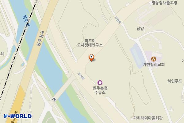 원주농협충전소 위치 지도 — 강원특별자치도 원주시 호저로 230 (가현동)