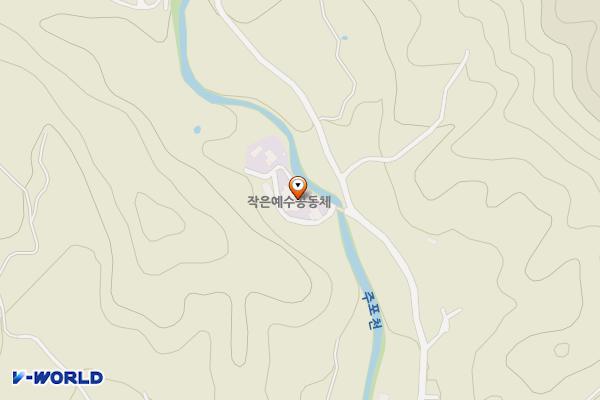 자연숲요양원화장실 위치 지도 — 강원특별자치도 원주시 귀래면 미륵산길 384-5