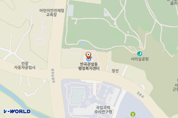 반곡관설동 행정복지센터 개방화장실 위치 지도 — 강원특별자치도 원주시 입춘로 5