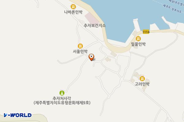 영흥리 256 위치 지도 — 제주특별자치도 제주시 추자면 영흥리 256