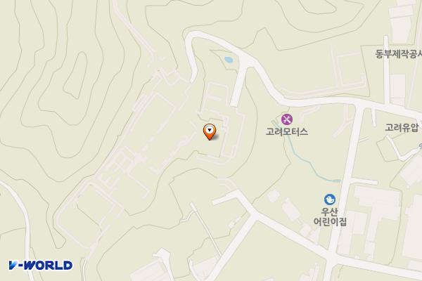 원주상하수도사업소 3층 화장실 위치 지도 — 강원특별자치도 원주시 우산로 323