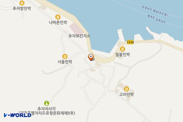 추자로 98 위치 지도 — 제주특별자치도 제주시 추자면 추자로 98