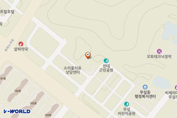 만대공원 화장실 위치 지도 — 강원특별자치도 원주시 만대공원길 30-7
