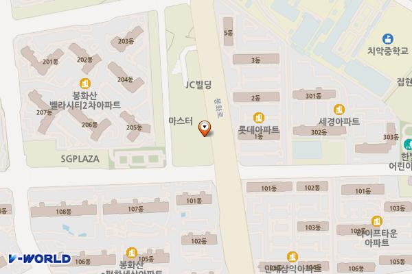유원주유소 위치 지도 — 강원특별자치도 원주시 봉화로 87 (단계동)