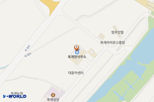 옥계면사무소 2층 위치 지도 — 강원특별자치도 강릉시 현내시장길 30