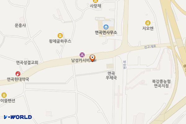 연곡주유소 위치 지도 — 강원특별자치도 강릉시 연곡면 진고개로 2720