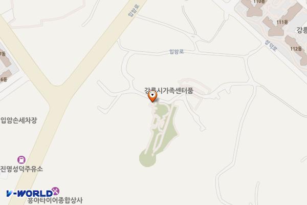 성덕공원 위치 지도 — 강원특별자치도 강릉시 입암로92번길 30-31