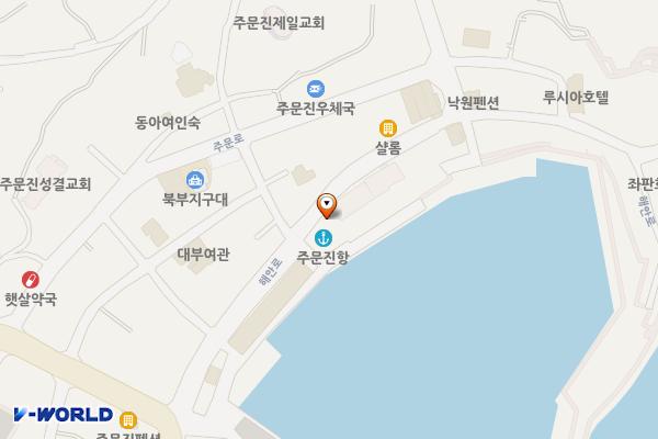 주문8리 공중화장실 위치 지도 — 강원특별자치도 강릉시 주문진읍 해안로 1788