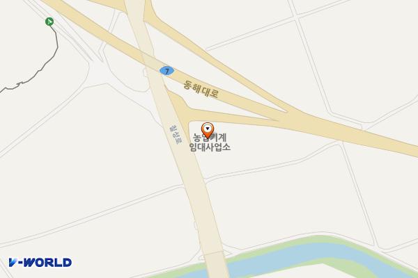 남부지소 위치 지도 — 강원특별자치도 강릉시 칠성로 520