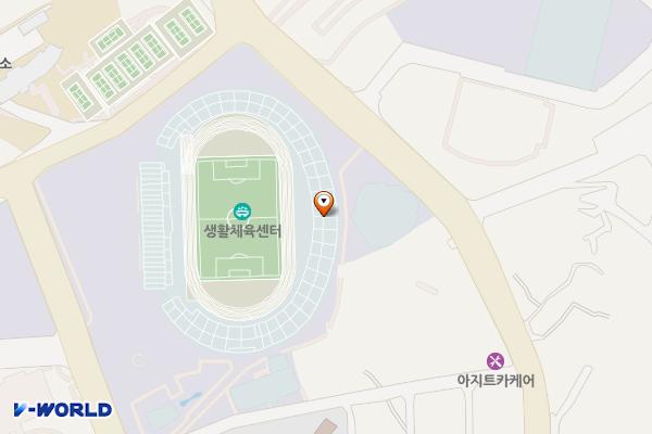 강릉종합운동장_1층 위치 지도 — 강원특별자치도 강릉시 종합운동장길69(교동)