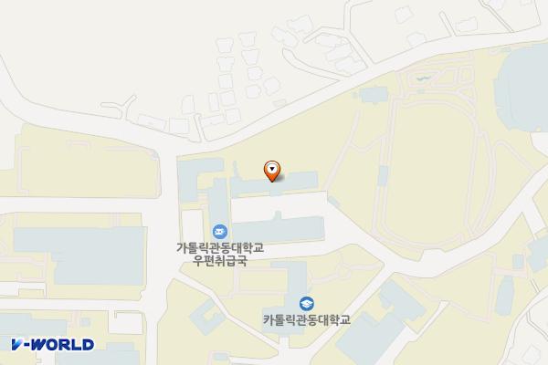 관동하키센터 보조경기장 실내테니스장 위치 지도 — 강원특별자치도 강릉시 범일로579번길 24