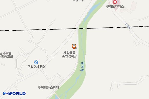 여찬리 게이트볼장 화장실 위치 지도 — 강원특별자치도 강릉시 구정면 구정중앙로 252