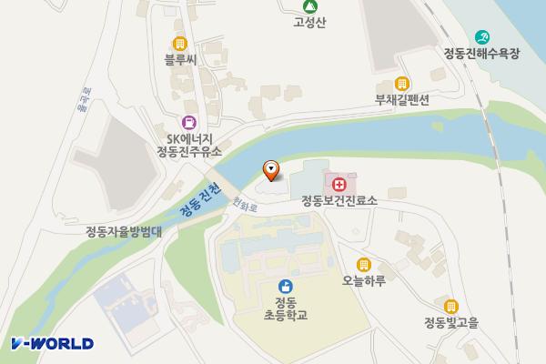 강릉농협하나로마트 정동점 위치 지도 — 강원특별자치도 강릉시 강동면 헌화로 1060