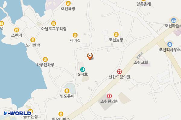 조천리 2520-6 위치 지도 — 제주특별자치도 제주시 조천읍 조천리 2520-6
