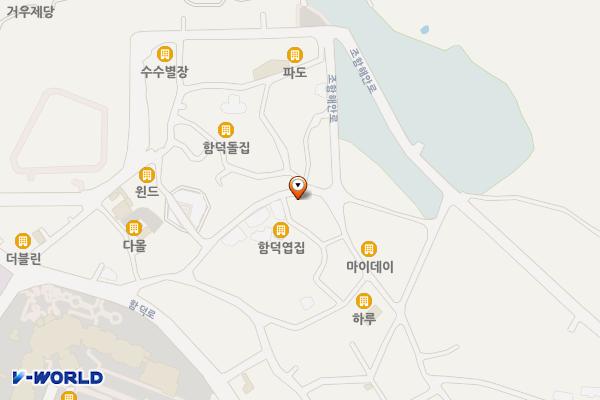 함덕리 266-3 위치 지도 — 제주특별자치도 제주시 조천읍 함덕리 266-3