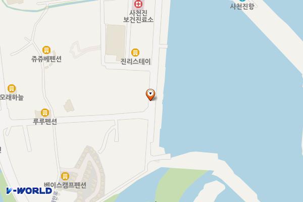 사천진보건진료소 위치 지도 — 강원특별자치도 강릉시 사천면 진리항구길
